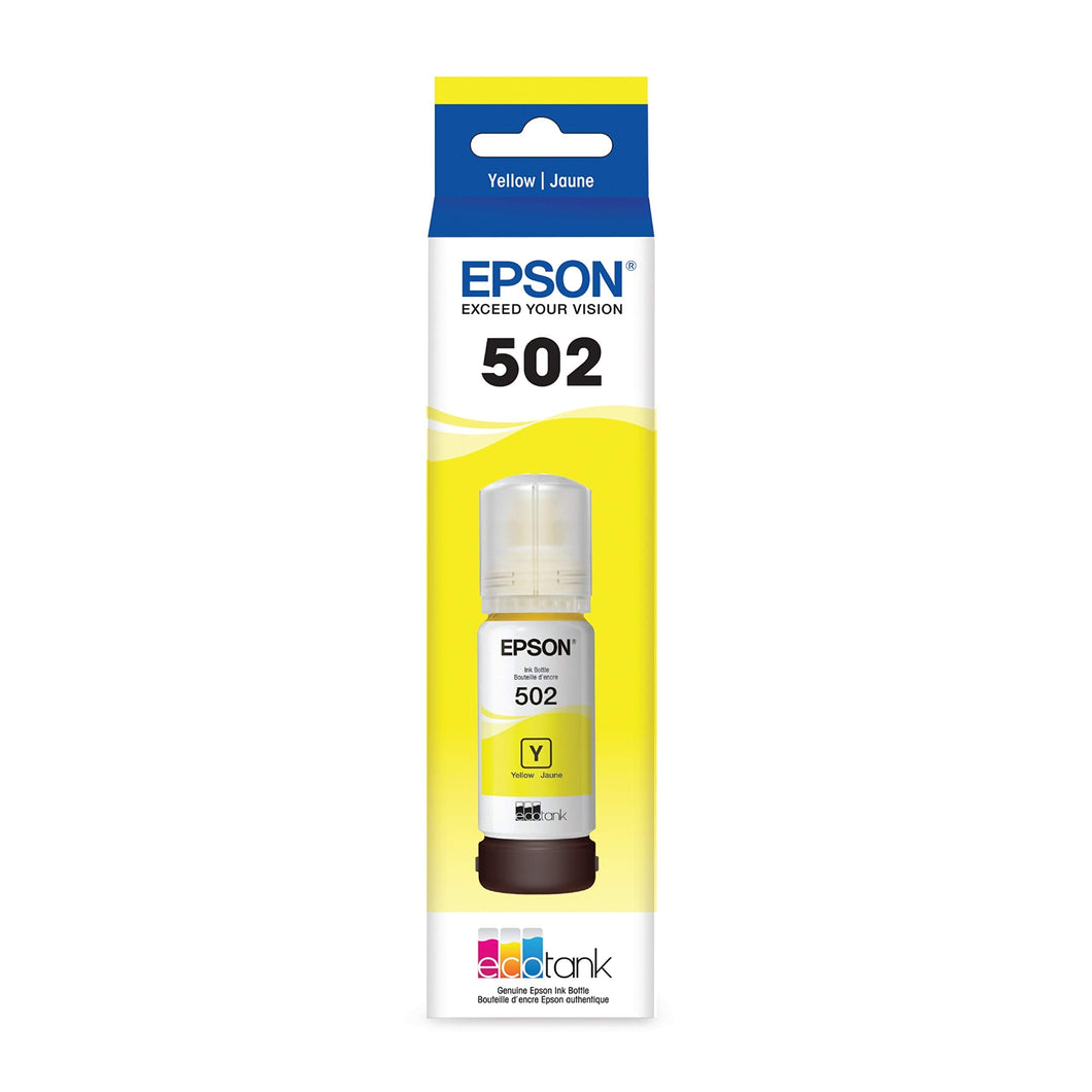 New, Pre-Owned - Epson T502 Yellow Standard Yield Ink Cartridge (T502420-S)