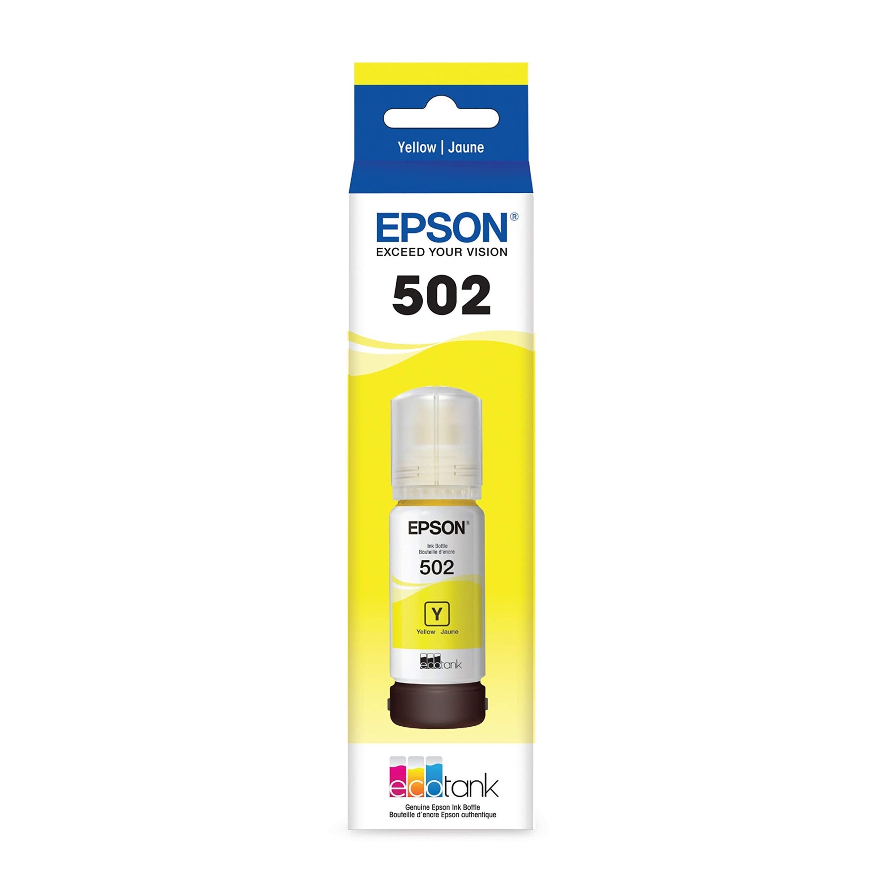 New, Pre-Owned - Epson T502 Yellow Standard Yield Ink Cartridge (T502420-S)
