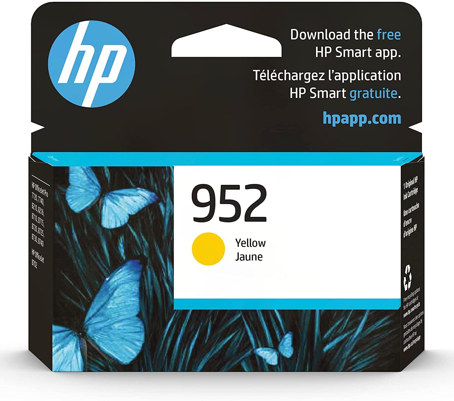 New, Pre-Owned - HP 952 (L0S55AN) Yellow Ink Cartridge