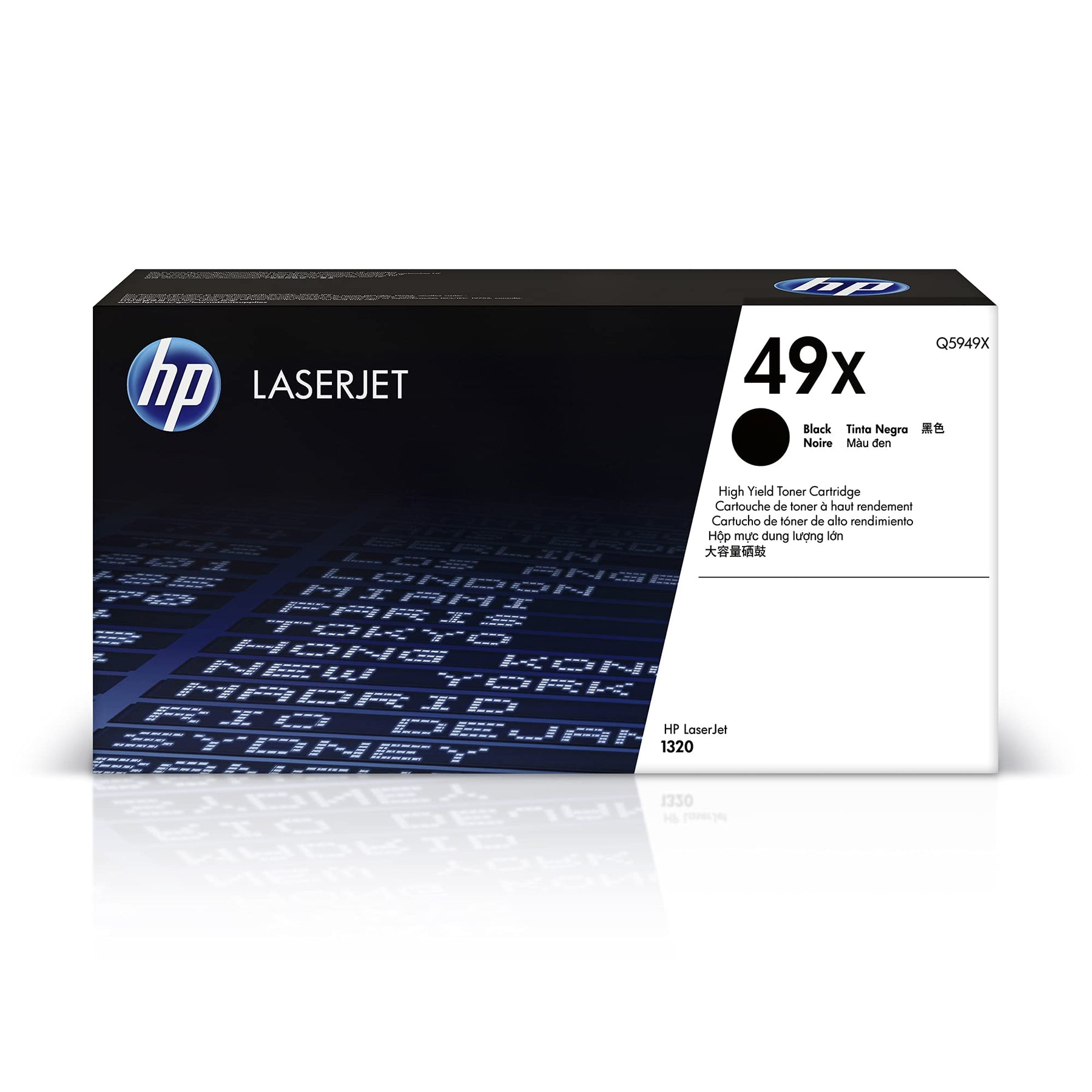 New, Pre-Owned - HP 49X Standard Yield Black LaserJet Toner Cartridge, Q5949X