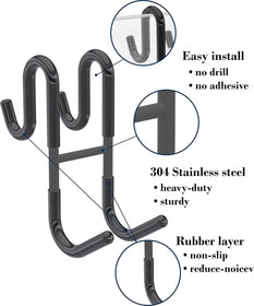 Rust-Resistant Door Mount Shower Hook – Strong Multifunctional Hanging Hook