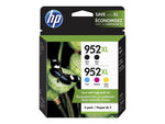 New, Pre-Owned - HP 952XL 2 Black, Cyan, Magenta, Yellow Ink Cartridge - 5 Pack