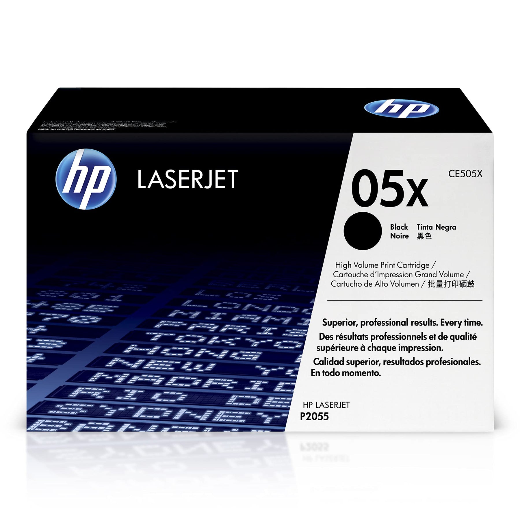 New, Pre-Owned - HP 05X High Yield Dual Black LaserJet Toner Cartridge, CE505X