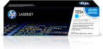 New, Pre-Owned - HP 125A High Yield Cyan LaserJet Toner Cartridge, CB541A