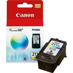 New, Pre-Owned - Canon CL-211 XL Color Ink Cartridges