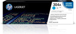 New, Pre-Owned - HP 304A High Yield Cyan LaserJet Toner Cartridge, CC531A