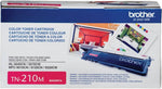 New, Pre-Owned - Brother TN-210M Standard Yield Magenta Laser Toner Cartridge, TN210M