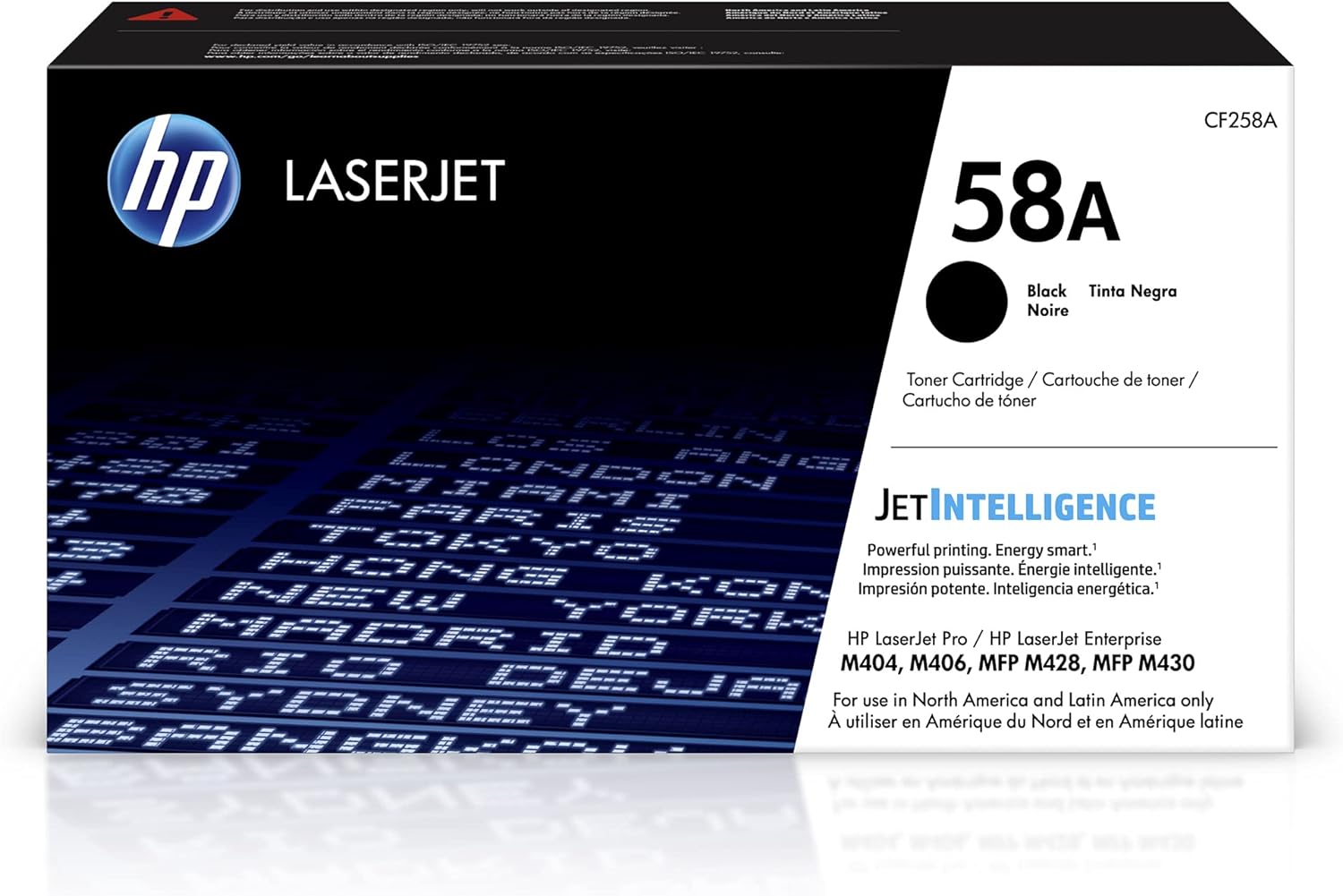 New, Pre-Owned - HP 58A LaserJet Toner Cartridge, CF258A