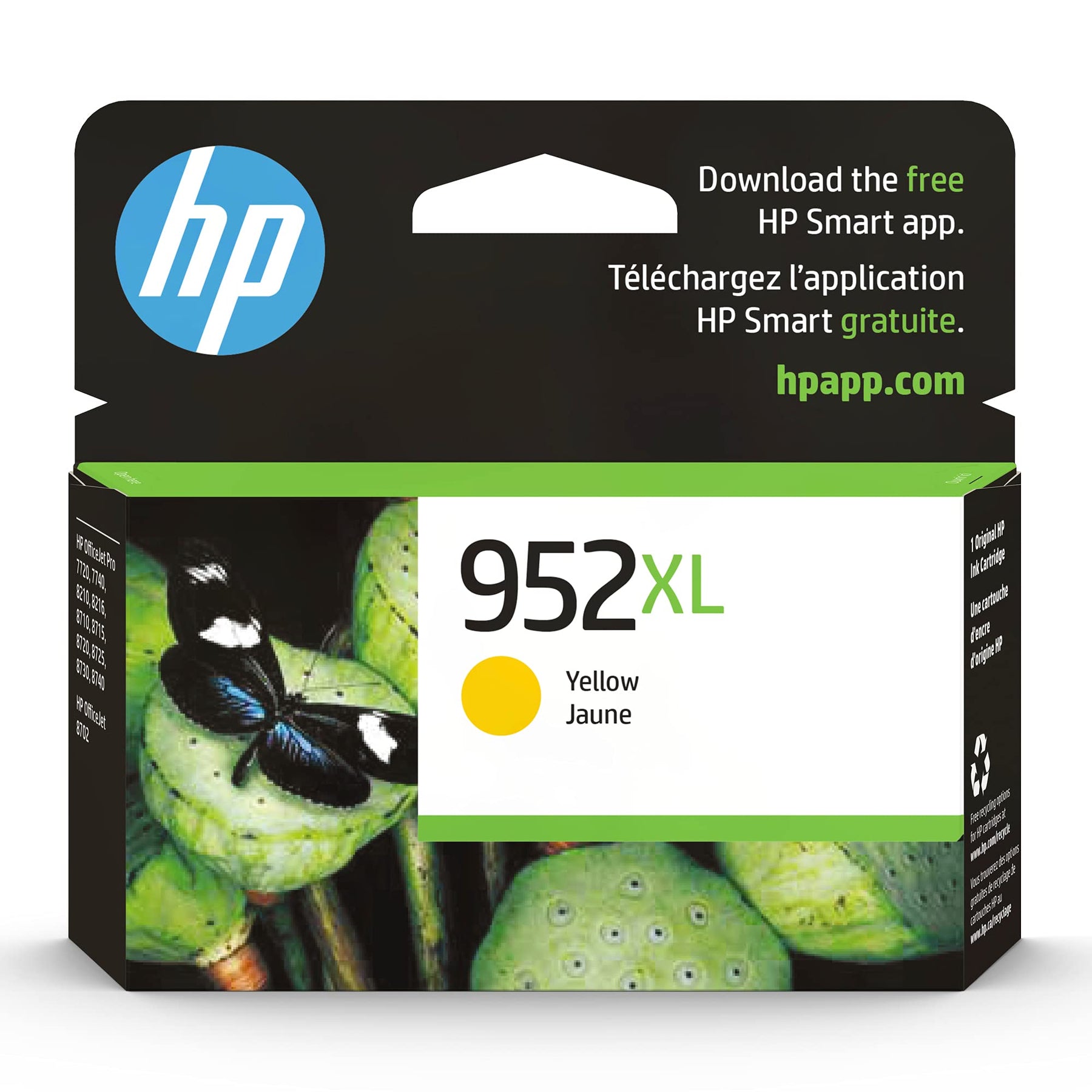 New, Pre-Owned - HP 952XL (L0S67AN) Yellow Ink Cartridge
