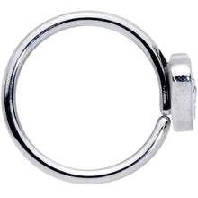 18G 3/8 Sweet Smiling Whale Nose Nose Hoop