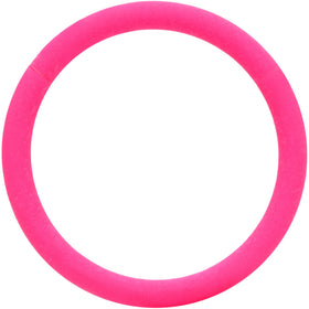 18G 3/8 Pink Matte Cartilage Hinged Segment Ring