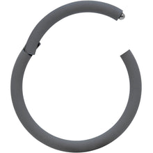 18G 3/8 Grey Matte Cartilage Hinged Segment Ring