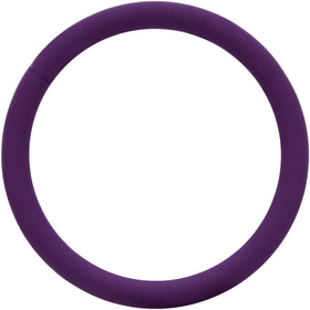 18G 3/8 Purple Matte Cartilage Hinged Segment Ring
