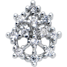 20G 5/16 Clear CZ Gem Constellation Nose Bone