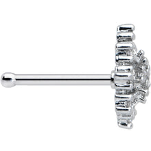 20G 5/16 Clear CZ Gem Constellation Nose Bone