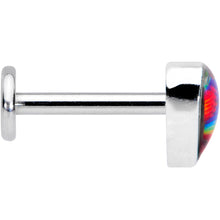 16G 5/16 Rainbow Tie Dye Heart Valentines Day Labret Tragus