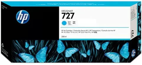 New, Pre-Owned - HP 727 300mL (F9J76A) Cyan Ink Cartridge