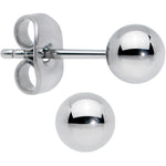 20G 5mm Ball End Grade 23 Titanium Post Stud Earrings