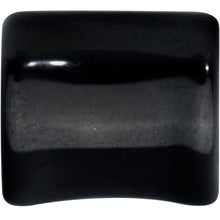 Black Curled Heart Valentines Day Tunnel Plug Set