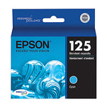 New, Pre-Owned - Epson 125 Cyan Ink Cartridge