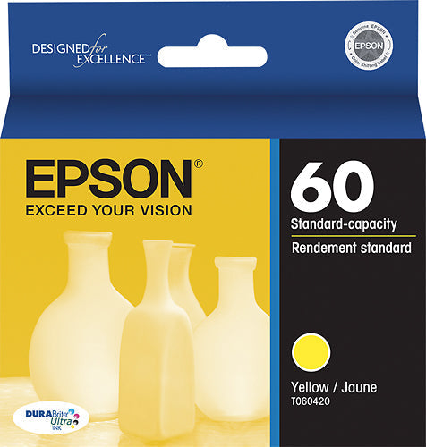 New, Pre-Owned - Epson 60 (T060420) Yellow Ink Cartridge