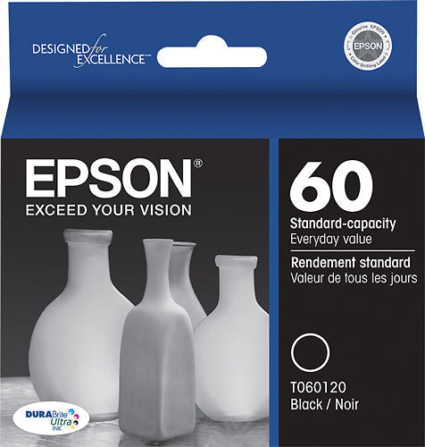 New, Pre-Owned - Epson 60 (T060120) Black Ink Cartridge