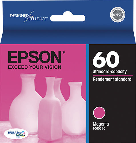 New, Pre-Owned - Epson 60 (T060320) Magenta Ink Cartridge