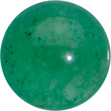 16G 5/16 Elegant Green Jade Internally Threaded Labret Tragus