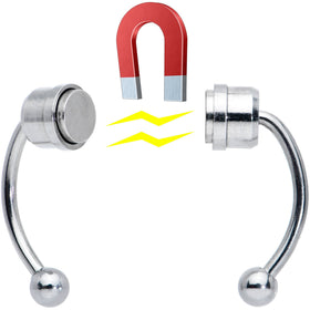 Magnetic Septum Ring Horseshoe Non-Pierced Fake Nose Ring