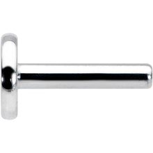 16G 1/4 G23 Titanium Threadless Post Only Labret Tragus