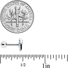 16G 1/4 Ghost Goo Cauldron Halloween Cartilage Tragus Earring