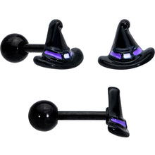 16G 1/4 Pink Gem Spider Witch Halloween Cartilage Tragus Set of 3