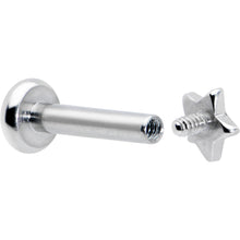 16G 1/4 G23 Titanium Super Star Internal Thread Labret Monroe Tragus