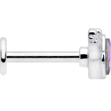 16G 5/16 Aurora Gem Deco Waves Labret Monroe Tragus