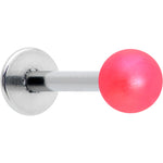 16G 5/16 Matte Pink Aurora Labret Monroe Tragus