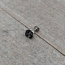 16G 1/4 Spring Flower Green Blue Labret Monroe Tragus