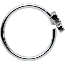 20G 5/16 Textured Little Bow Seamless Nose Hoop