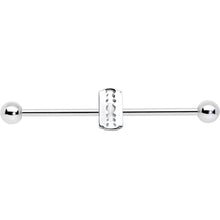 14G Razor Blade Industrial Barbell 38mm