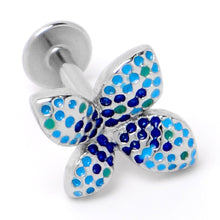 16G 1/4 Glamour Butterfly Labret Tragus