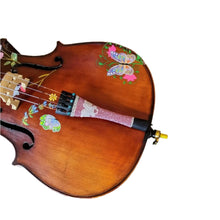 Butterfly Dream Deluxe Cello Outfit | Crystal Tailpiece & Brazilwood Bow
