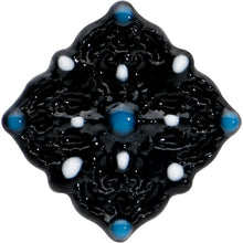 20G 1/4 Black Lacy Rhombus Nose Bone