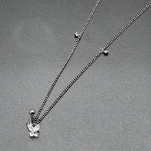 Clear Gem Rococo Butterfly Dangle Belly Ring Belly Chain