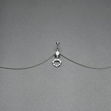 Clear Gem Wreath of Glam Dangle Belly Ring Belly Chain