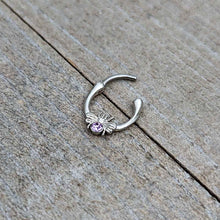 16G 5/16 Purple Gem Ultra Fly Cartilage Clicker