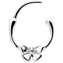 16G 5/16 Simple Textured Butterfly Cartilage Clicker