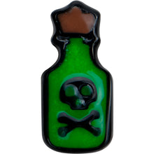 16G 1/4 Poison Green Bottle Glow in the Dark Cartilage Earring