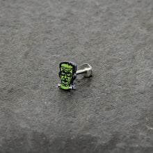 16G 5/16 Frankenstein Head Green Glow in the Dark Labret Tragus
