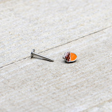 16G 5/16 Autumn Acorn Orange Brown Labret Monroe Tragus