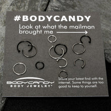 20G 12 Pack ASTM F-136 Implant Grade Titanium Hoop Nose Ring Septum Cartilage Ear Hoop Earring Set