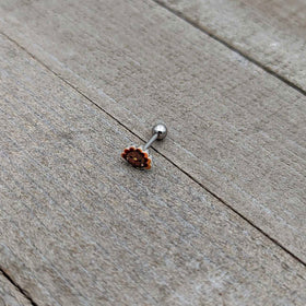 16G 5/16 Sweet Tiny Turkey Thanksgiving Cartilage Tragus Earring